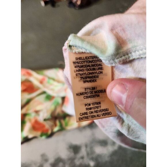 Alice + Olivia Floral High Low Kelty Dress  sz 2 - Picture 4 of 6